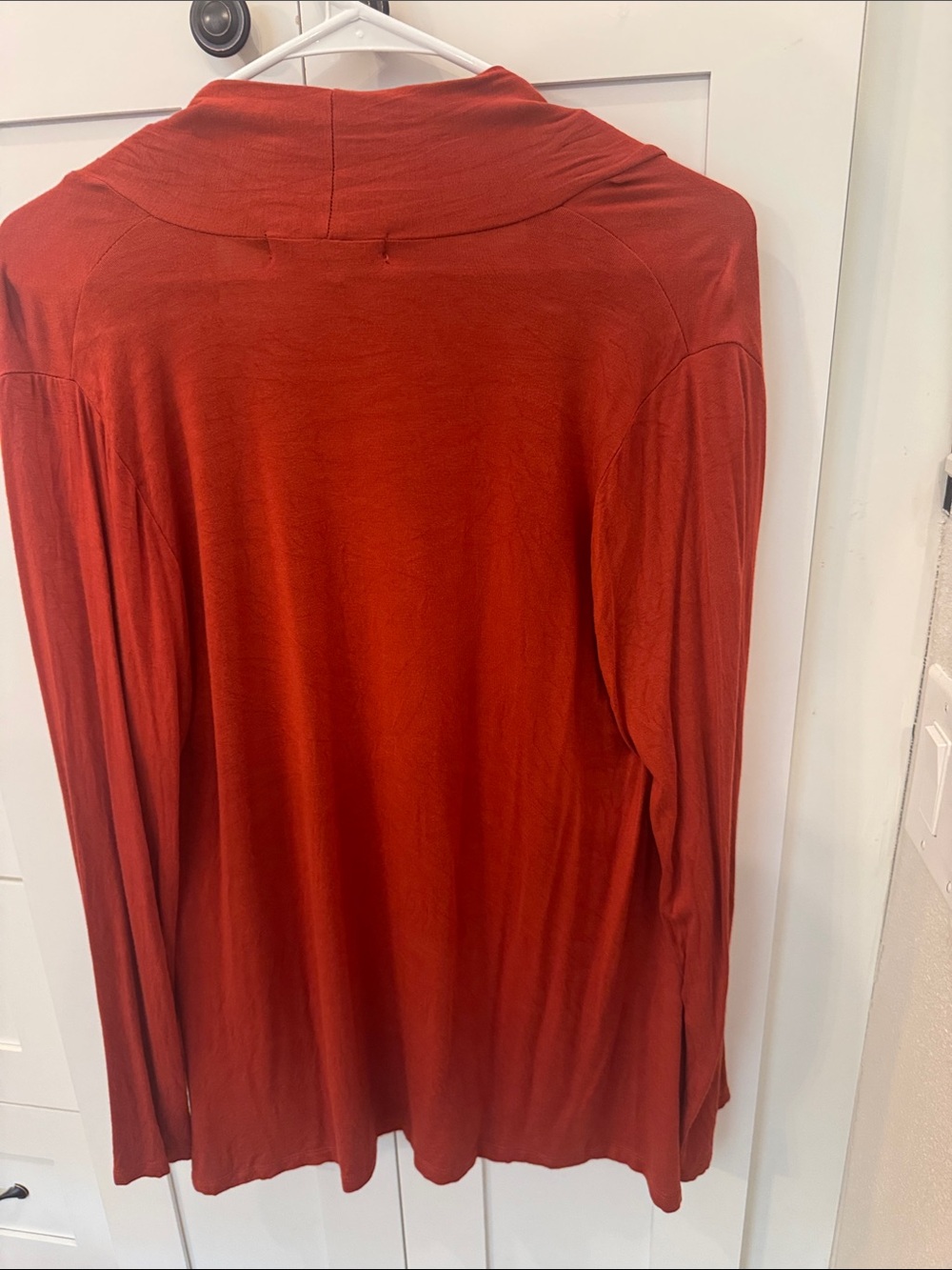 Always Indigo Women's (Sz Medium) Rust Cardigan - Picture 3 of 6